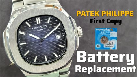 patek philippe battery replacement cost